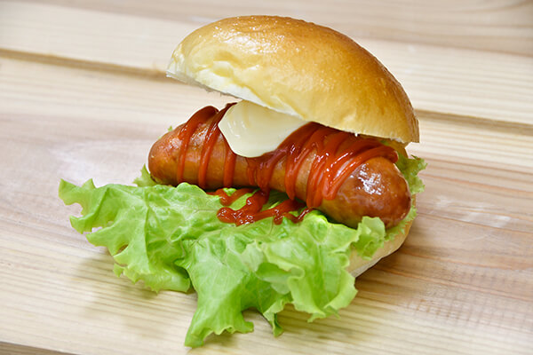 ポークフランクバーガー